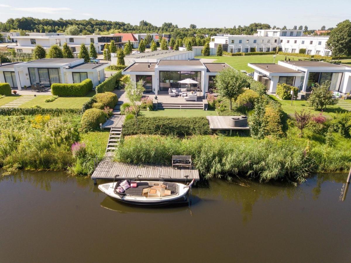 Luxury Villa With Private Jetty In Quiet Park Zeewolde Exterior photo