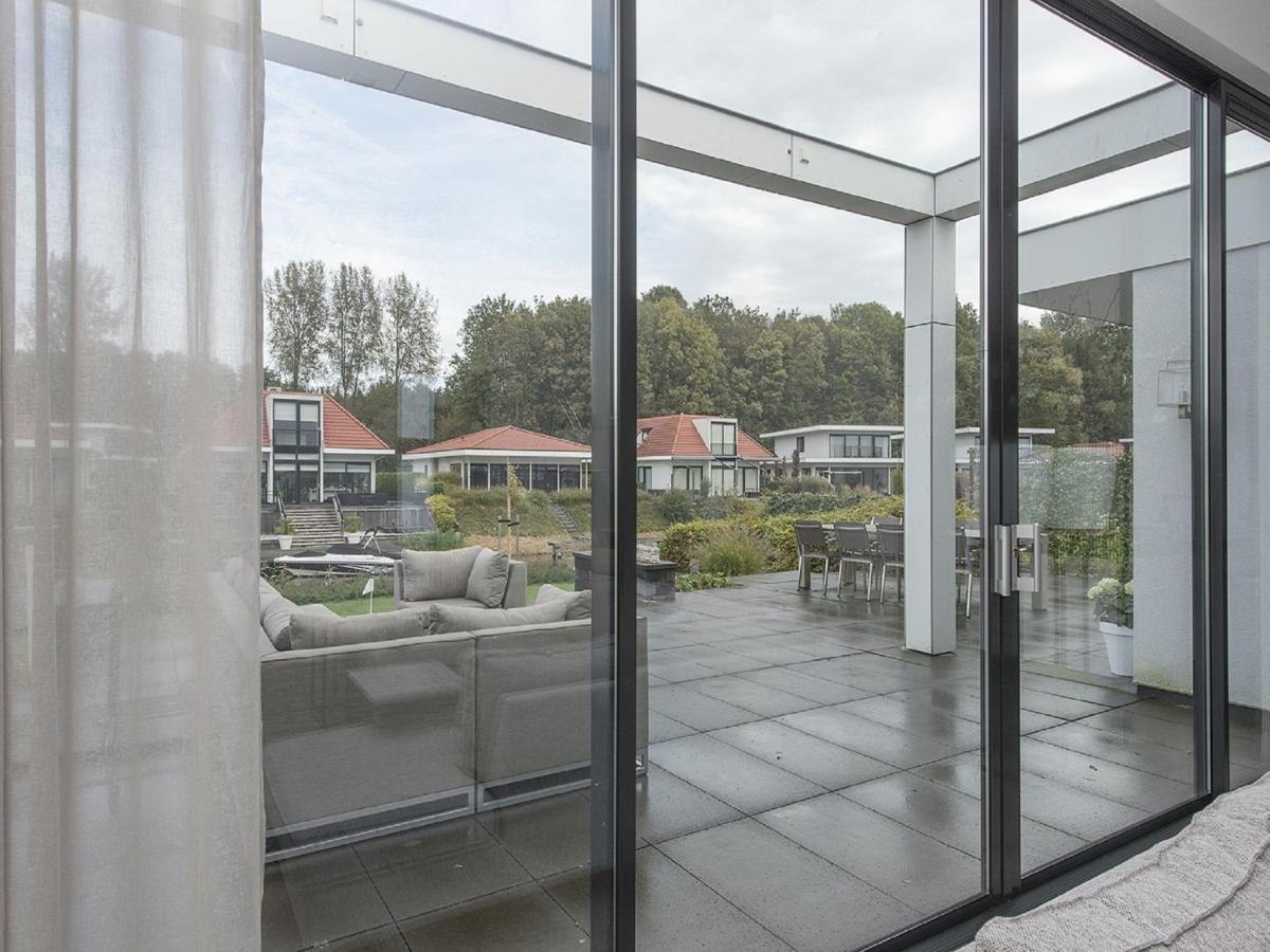 Luxury Villa With Private Jetty In Quiet Park Zeewolde Exterior photo