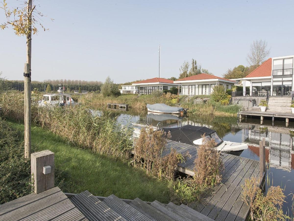 Luxury Villa With Private Jetty In Quiet Park Zeewolde Exterior photo